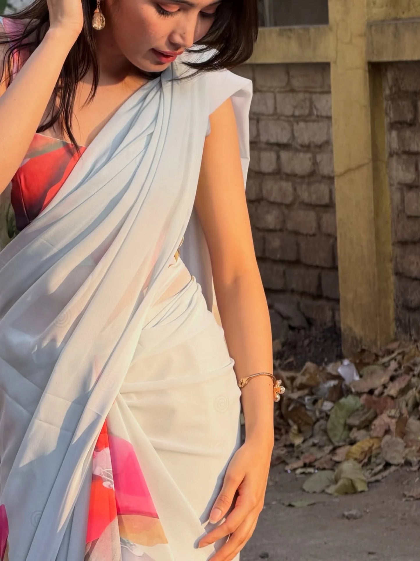 Blush Petal Soft Silk Saree