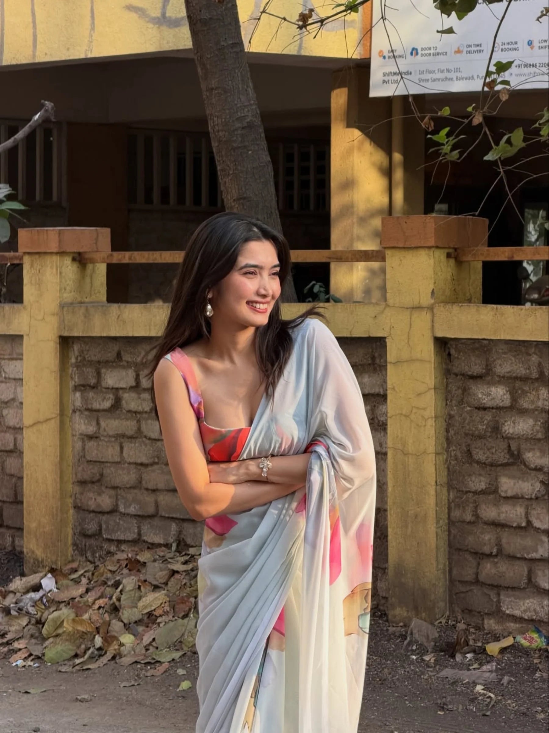Blush Petal Soft Silk Saree