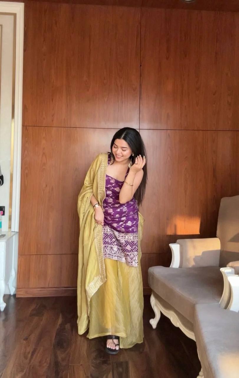 Vayara Sarees Launching  3-piece set – crafted for comfort, stitched with grace.