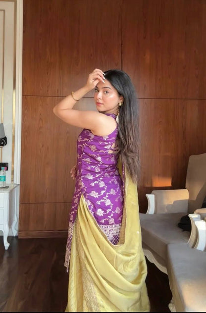 Vayara Sarees Launching  3-piece set – crafted for comfort, stitched with grace.